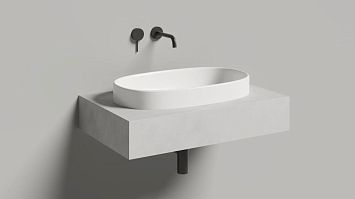 Раковина полувстраиваемая GRECA