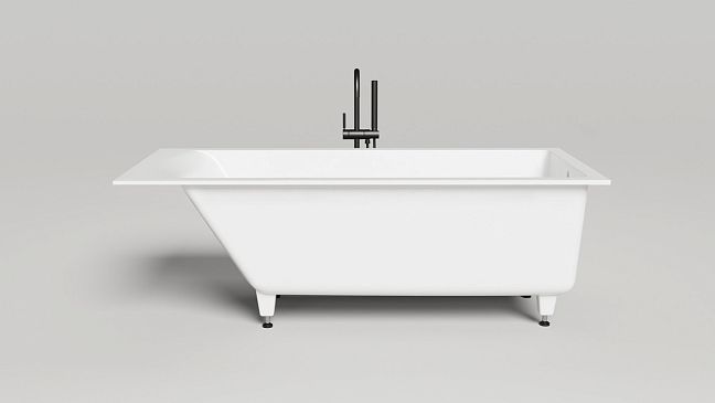 Ванна встраиваемая Cascata KIT 170x70, матовая, покраска по RAL полностью