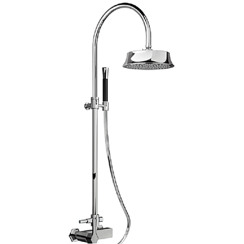 Настенная душевая система h1010-1510, Easy Clean золото