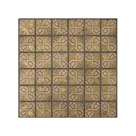 Мраморная плитка Akros Decorative Art Ravenna Travertino Classico Gold 30,5x30,5