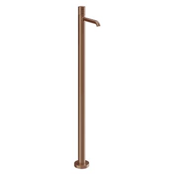Gessi Habito Trame Смеситель для раковины напольный, однорычажный, Copper Brushed PVD