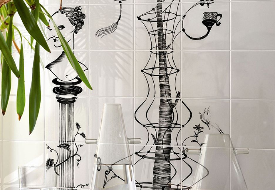 Плитка Ceramica Bardelli Cuban Black