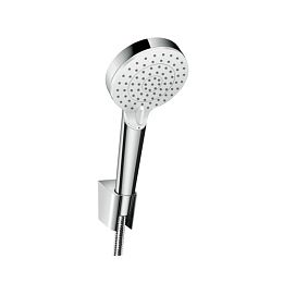 Ручной душ Hansgrohe Crometta Vario Porter, 10см, цвет: хром/белый купить в Москве: интернет-магазин StudioArdo