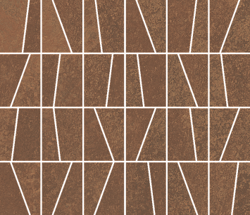 Italon Керамогранитная мозаика Status Corten Ego 28x32,4x0,9 Матовая