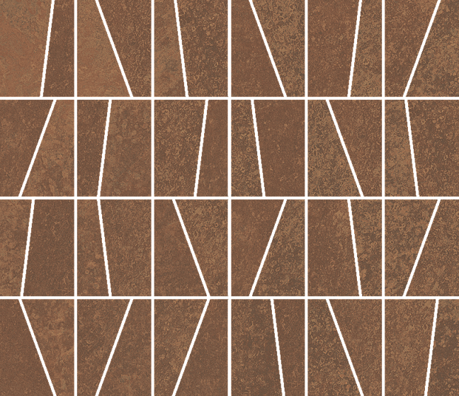 Italon Керамогранитная мозаика Status Corten Ego 28x32,4x0,9 Матовая