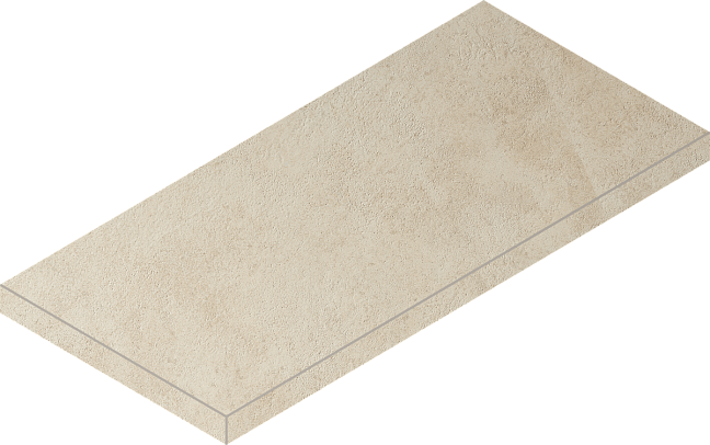 Italon Керамогранитная угловая ступень Millennium Scal. Ang. SX Dust 33x60 Nat