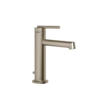 Gessi Ingranaggio Смеситель для раковины с донным клапаном и соединительными шлангами, Finox Brushed Nickel