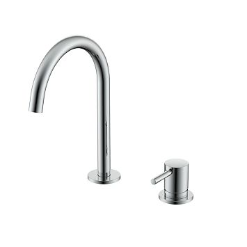 Nemo NM-2318CR Смеситель для раковины с донным клапаном CHROME PLATED