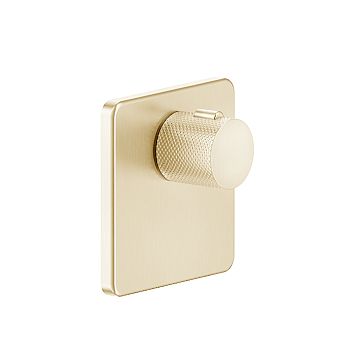 Gessi Inciso Встраиваемый термостатический смеситель на 1 источник, резьба 3/4 (внешние части), золото