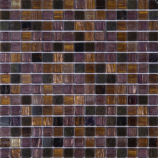 ART NATURA Смесь из стеклянной мозаики Primavera 2x2 Янтарная матрица 322х322 на пленке