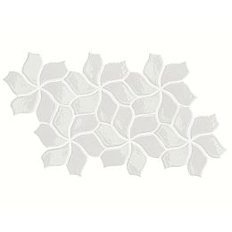 Керамогранит Mutina Botanica 40.3х23.1см, flower, универсальный, глазурованный, цвет:white glossy купить в Москве: интернет-магазин StudioArdo