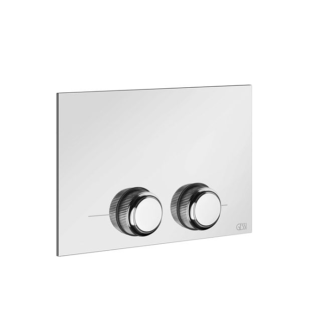 Gessi Venti20 Клавиша смыва для унитаза двойная, для инсталляций TECE, хром