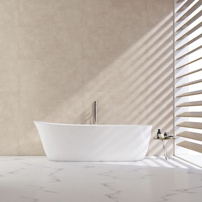 Керамогранит ART NATURA Ceramica Moderno Cemento Dark Brown 60x120х0,55 Digi Matt