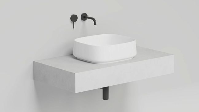 Раковина накладная Oriente Bowl, матовая