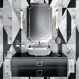 Oasis Daphne Комплект Черный и Серебряный L124 x W52,5 x H220 cm купить в Москве: интернет-магазин StudioArdo