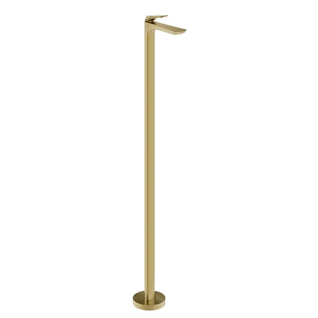 Gessi Ventaglio Внешняя часть напольного смесителя для раковины, Brass Brushed PVD