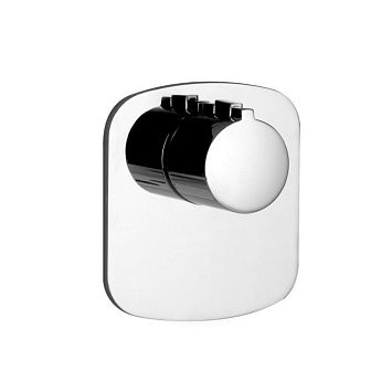 Gessi Tondo Встраиваемый термостат для душа, с 1 выходом, (внешние части), хром
