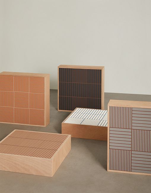 Керамогранит Mutina Fringe Bold Red 12,3x12,3