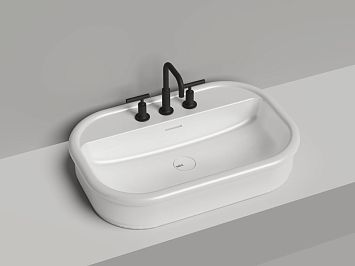 Salini Opera Раковина накладная S-Sense 75x16x50 Возможность покраски по RAL Classic