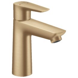 Смеситель для раковины Hansgrohe Talis E на 1 отв, с донным клапаном, излив: 11.2см, цвет: шлифованная бронза купить в Москве: интернет-магазин StudioArdo