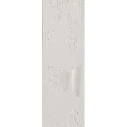 Керамогранит Mutina Bas Relief Patchwork Relief Bianco Matt 18x54 купить в Москве: интернет-магазин StudioArdo