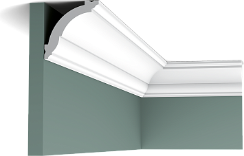 Потолочный карниз Orac Décor CX100F гибкий полимер 200,0 x 7,1 x 6,9