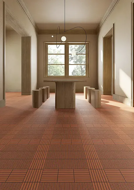 Керамогранит Mutina Fringe Bold Red 12,3x12,3
