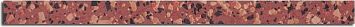 Керамогранит Petracers Carnevale Veneziano Listello Rosso Matt 4x80