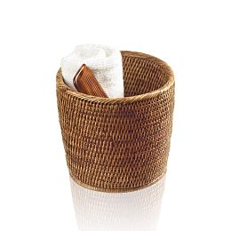 Decor Walther Basket ZK Корзина 19x18см, цвет: ротанг темный купить в Москве: интернет-магазин StudioArdo