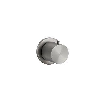 Gessi 316 Запорный вентиль на 1 источник, резьба 3/4 (внешняя часть), steel brushed