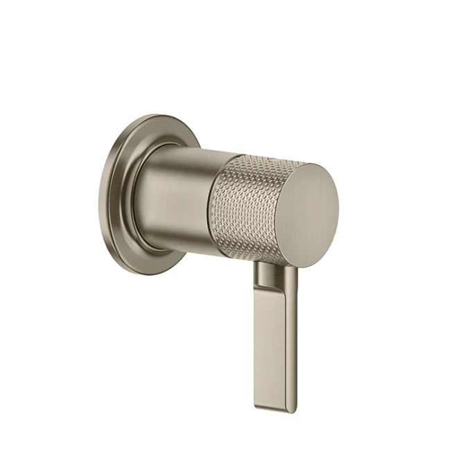 Gessi Inciso Встраиваемый смеситель, на 1/2, на 1 источник (внешняя часть), Finox Brushed Nickel