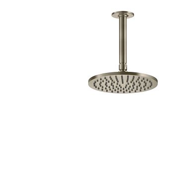 Gessi Inciso Потолочная душевая головка шарнирная на 1/2, 200мм, длина изготавливается под заказ, Finox Brushed Nickel
