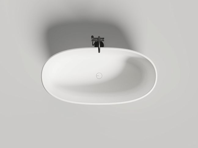 Ванна отдельностоящая LUCE 170x85 покраска по RAL полностью