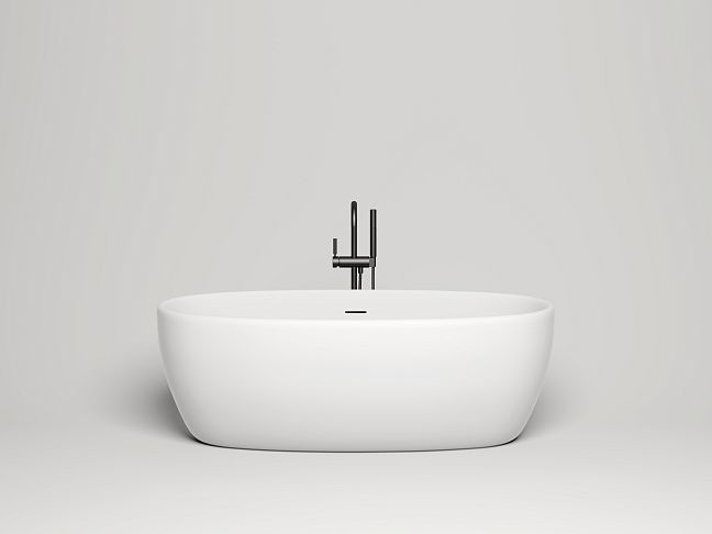 Ванна отдельностоящая LUCE 170x85 покраска по RAL полностью
