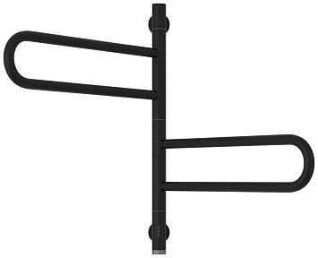 Сунержа Парео 4.0 Полотенцесушитель электрический 56,7x53,5 Матовый чёрный