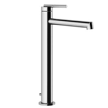 Gessi Ingranaggio Смеситель для раковины высокий с длинным изливом, с донным клапаном, хром