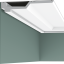 Потолочный карниз Orac Décor C354 пуротач 200,0 x 21,5 x 4,0
