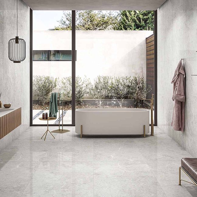 Керамогранит ART NATURA Ceramica Una Pietra Nordix Silver 60x120х0,9 Glossy