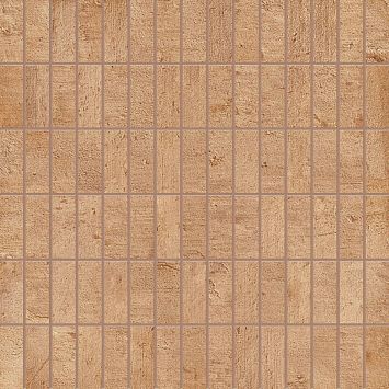 Provenza Керамогранитная мозаика Fornace Tessere Terra 28x28x0,9 Silktech R10