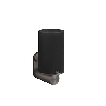 Gessi 316 Стакан настенный, черный/brushed black metal pvd