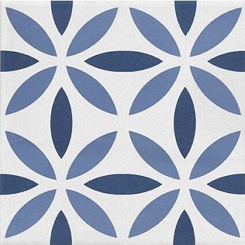 Керамогранит Tonalite Aquarel Decoro Antares Blu 15x15