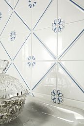 Керамическая плитка Ceramiche Grazia Formelle Anversa Rigo Argento 13x13 купить в Москве: интернет-магазин StudioArdo