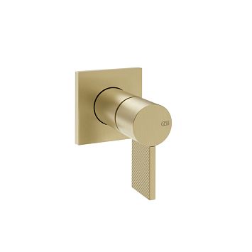 Gessi Inverso Diamantato Настенный смеситель для раковины на 1 выход, Brass Brushed PVD