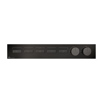 Gessi Hi-Fi Термостат для душа, с включением до 5 источников одновременно (внешняя часть), Black Metal PVD
