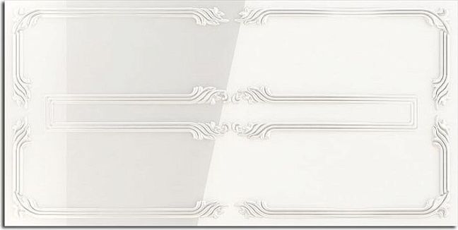 LaDiva Керамическая плитка Consolle Giorgia 05 Latte 40x80 Luc