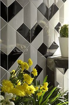 Керамогранит Tonalite Trapez Glossy Tabacco 23X10 Lucida