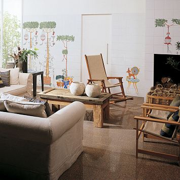 Керамическая плитка Ceramica Bardelli Cuban Veranda 6 20x20 комплект 30 шт