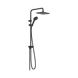 Hansgrohe Vernis Shape Showerpipe 230 1jet Reno черный 26282670 купить в Москве: интернет-магазин StudioArdo