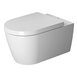 Duravit Me by Starck Унитаз подвесной с вертикальным смывом, вкл. крепление Durafix, 4,5 л., 370x570мм, цвет: Белый купить в Москве: интернет-магазин StudioArdo