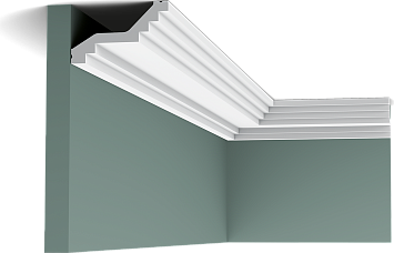 Потолочный карниз Orac Décor C400 пуротач 200,0 x 10,0 x 6,0